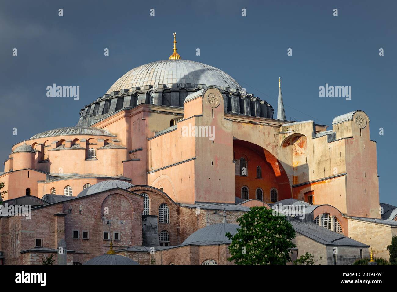 Hagia Sophia Museum in Sultanahmet, Istanbul City, Turkey Stock Photo ...