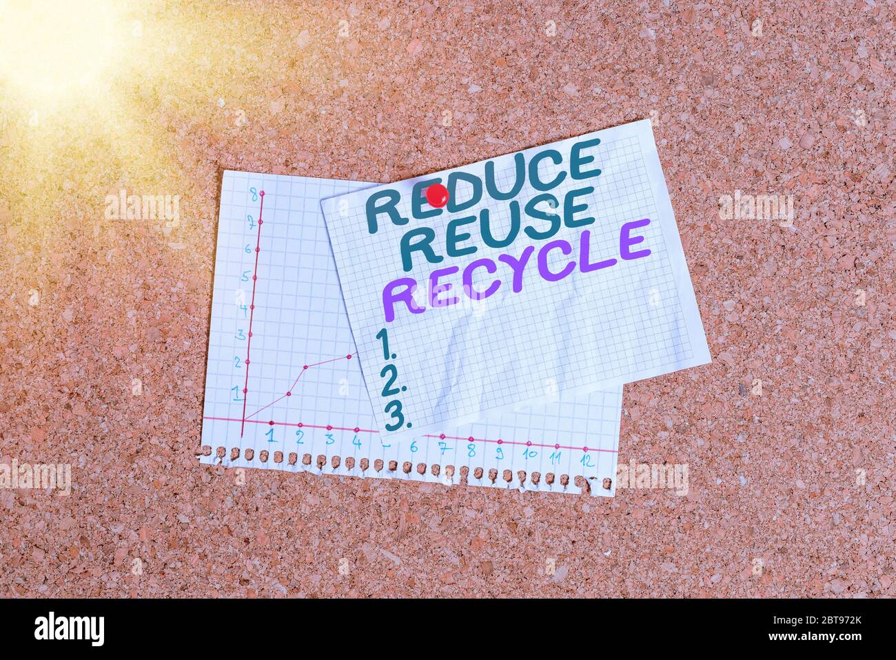 Conceptual hand writing showing Reduce Reuse Recycle. Concept meaning ...