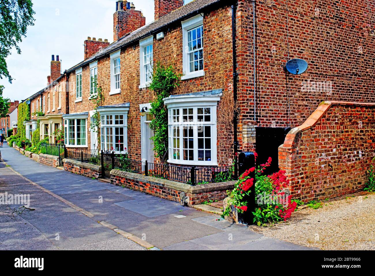 Period Houses, Hurworth on Tees, Borough of Darlington, England Stock Photo
