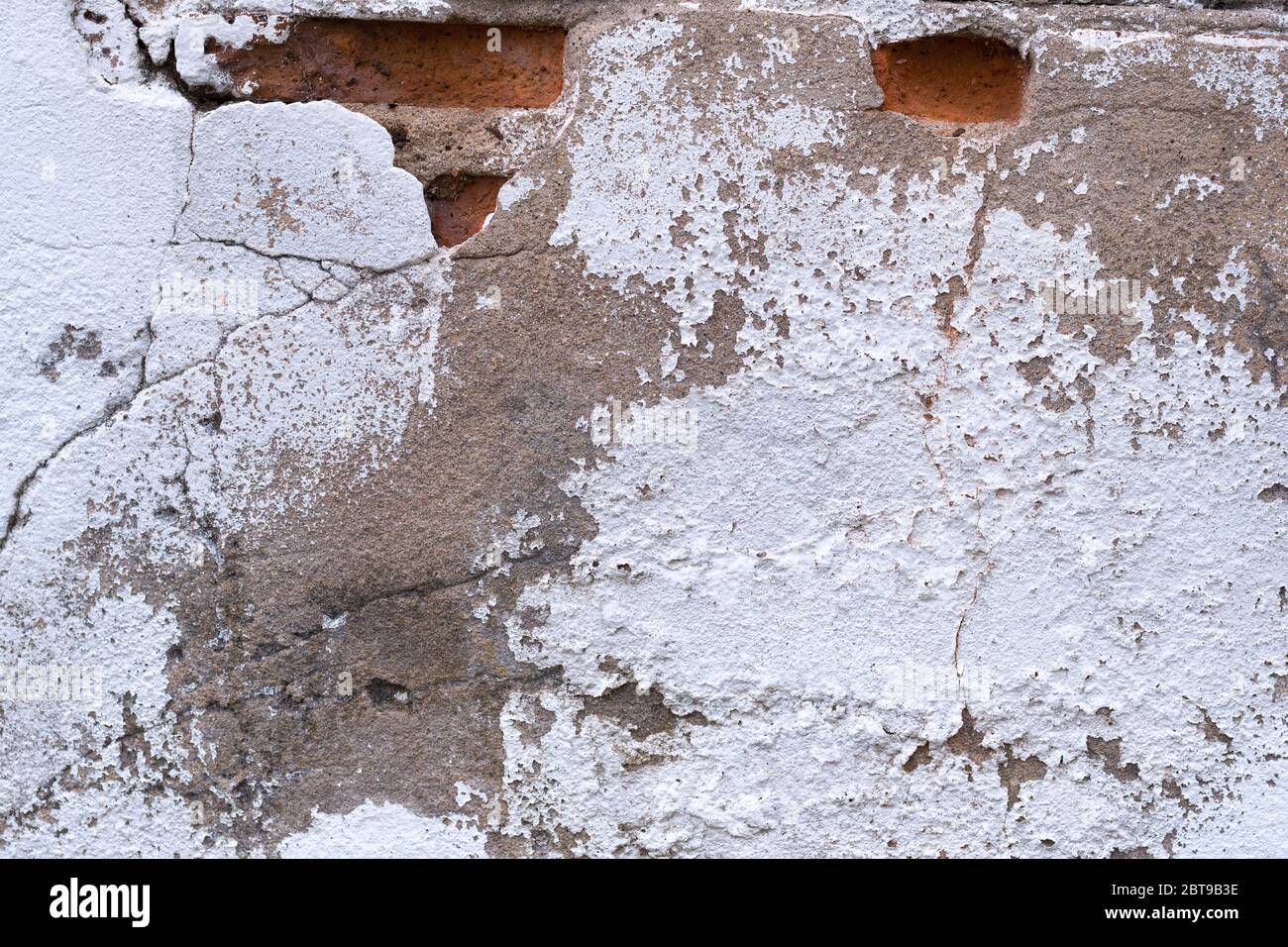 Old grunge white concrete texture background. Stock Photo