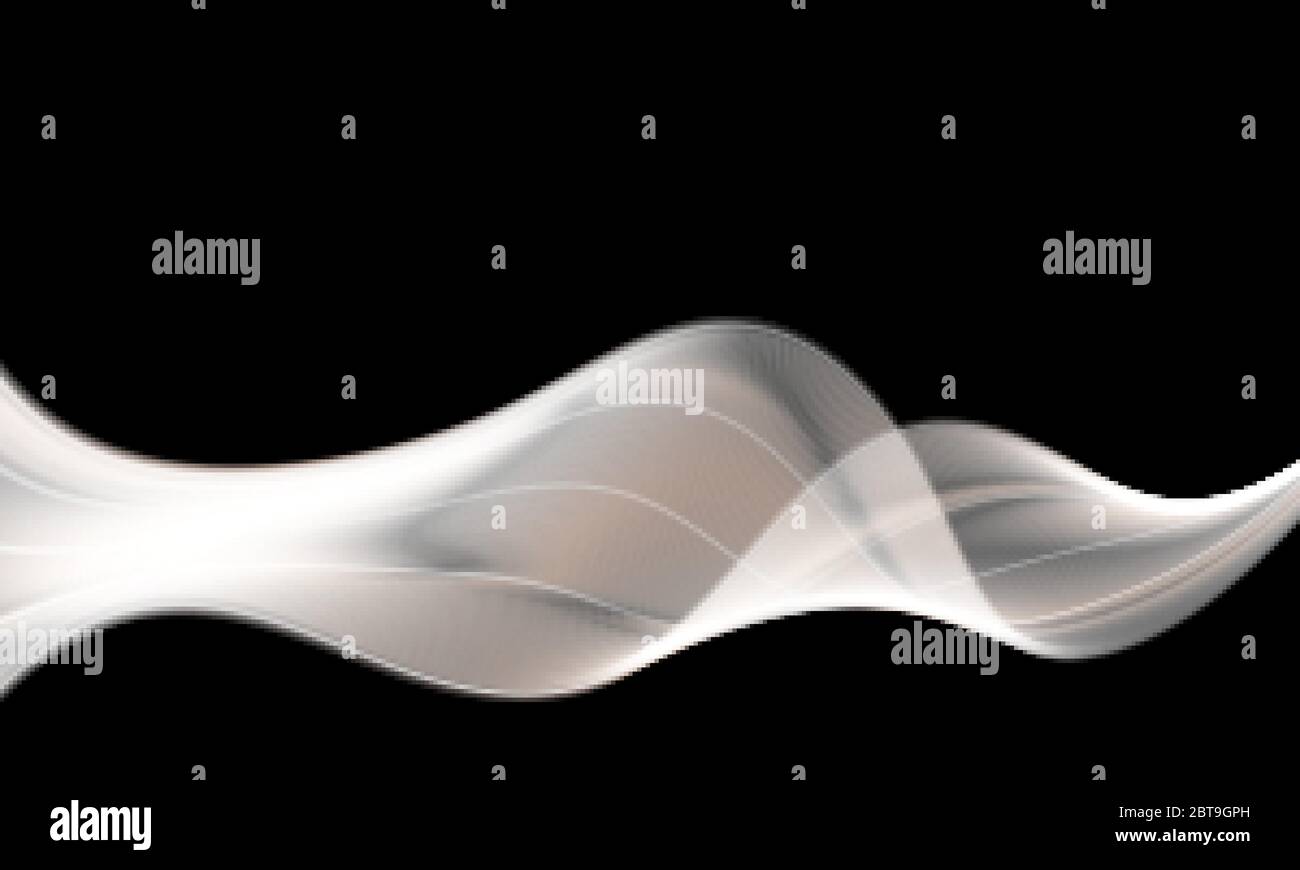 Abstract grey wave modern background futuristic cool layout. Vector ...