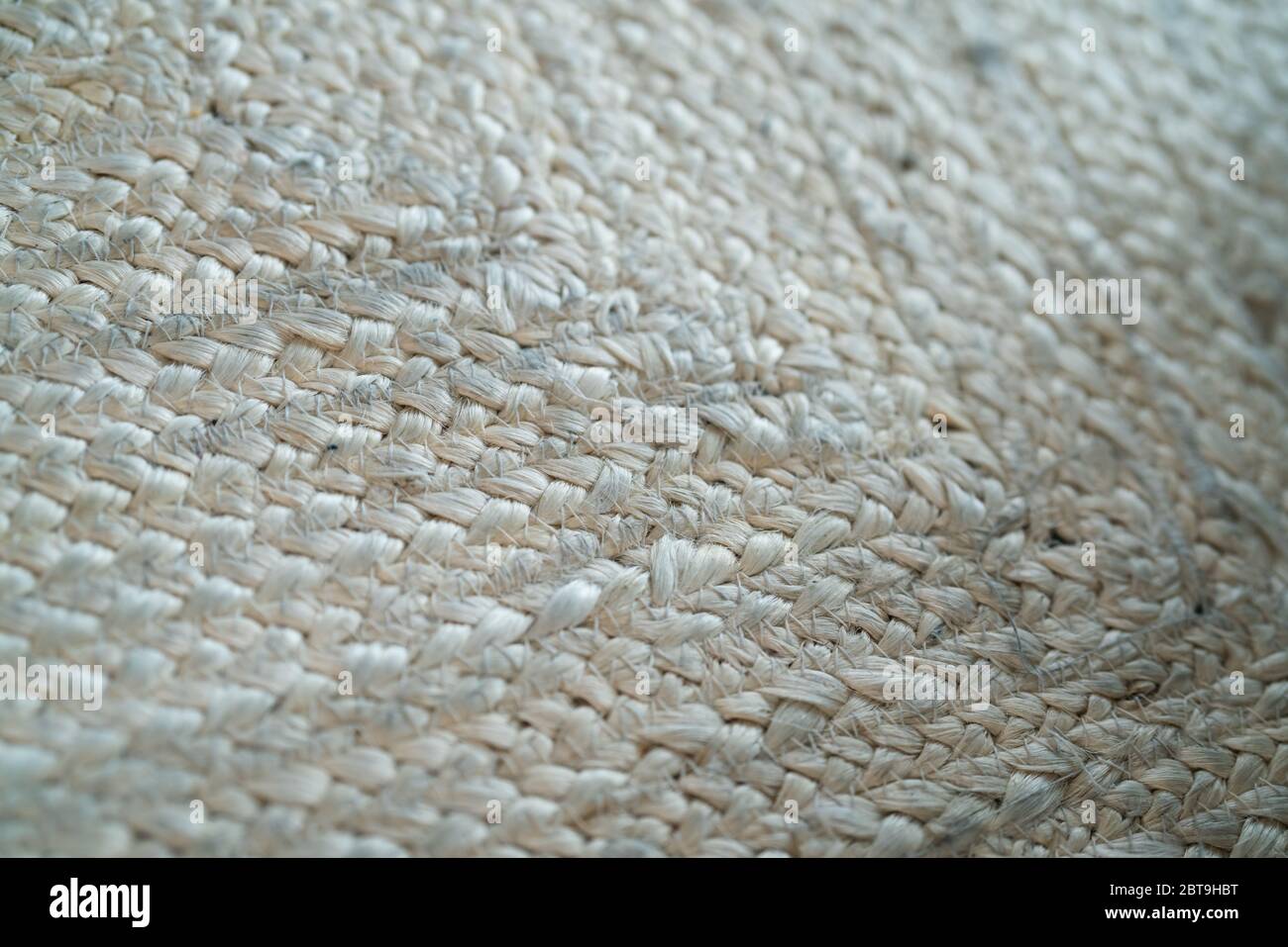 pale jute floor rag background closeup Stock Photo - Alamy