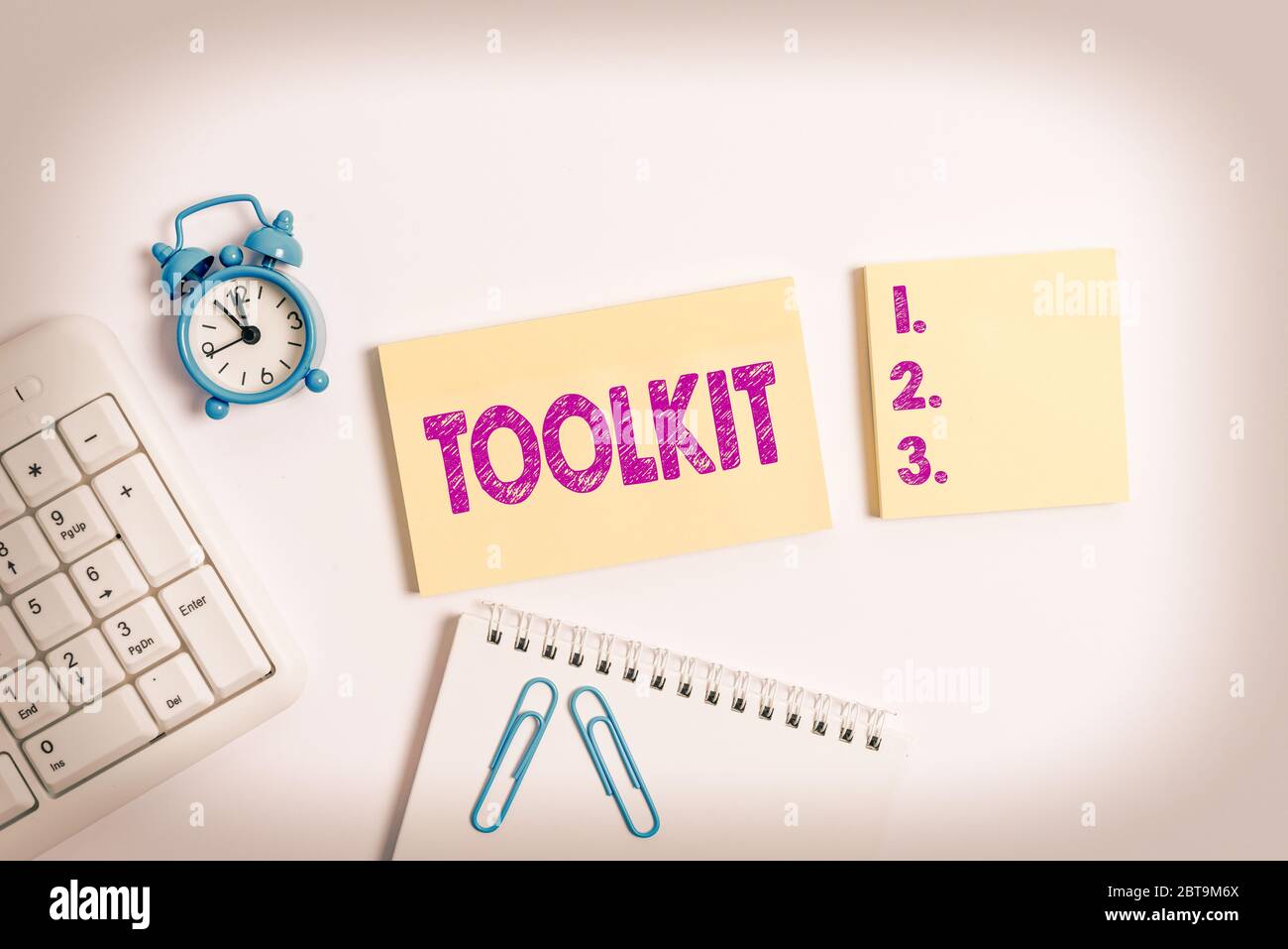 Handwriting text Toolkit. Conceptual photo set of tools kept in a bag ...