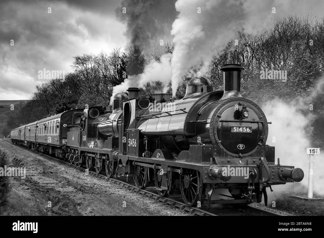 Lancashire and Yorkshire Railway Class A number 52322 double Lancashire and Yorkshire Railway Class A number 52322 double