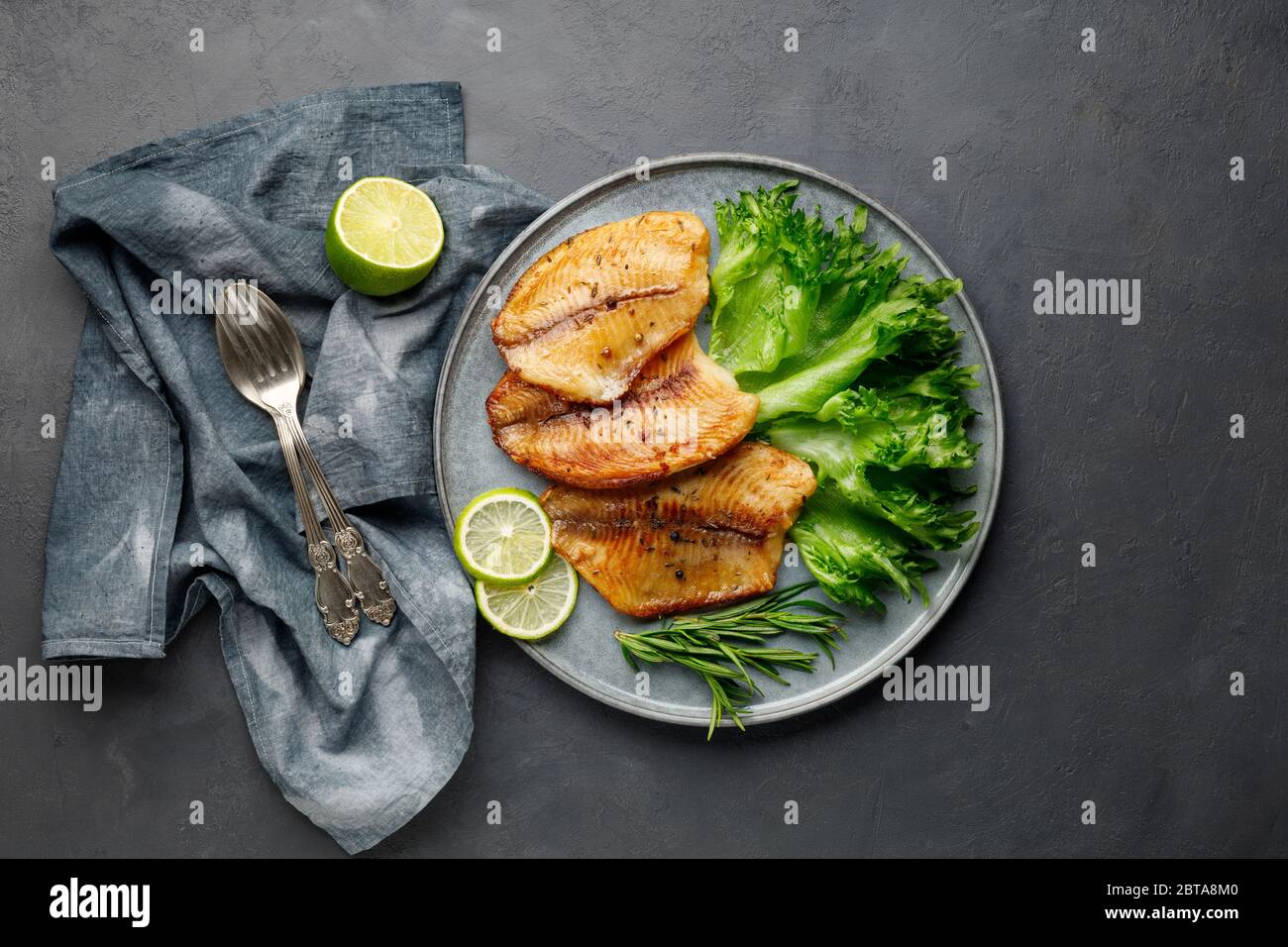 Sea bass on the grill hi-res stock photography and images - Page 3 - Alamy