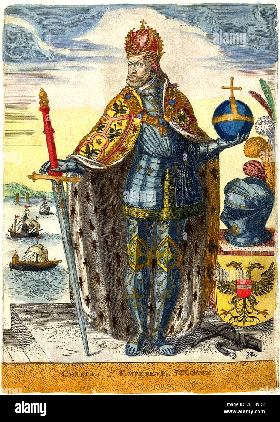 Holy Roman Empire Crown High Resolution Stock Photography and Images