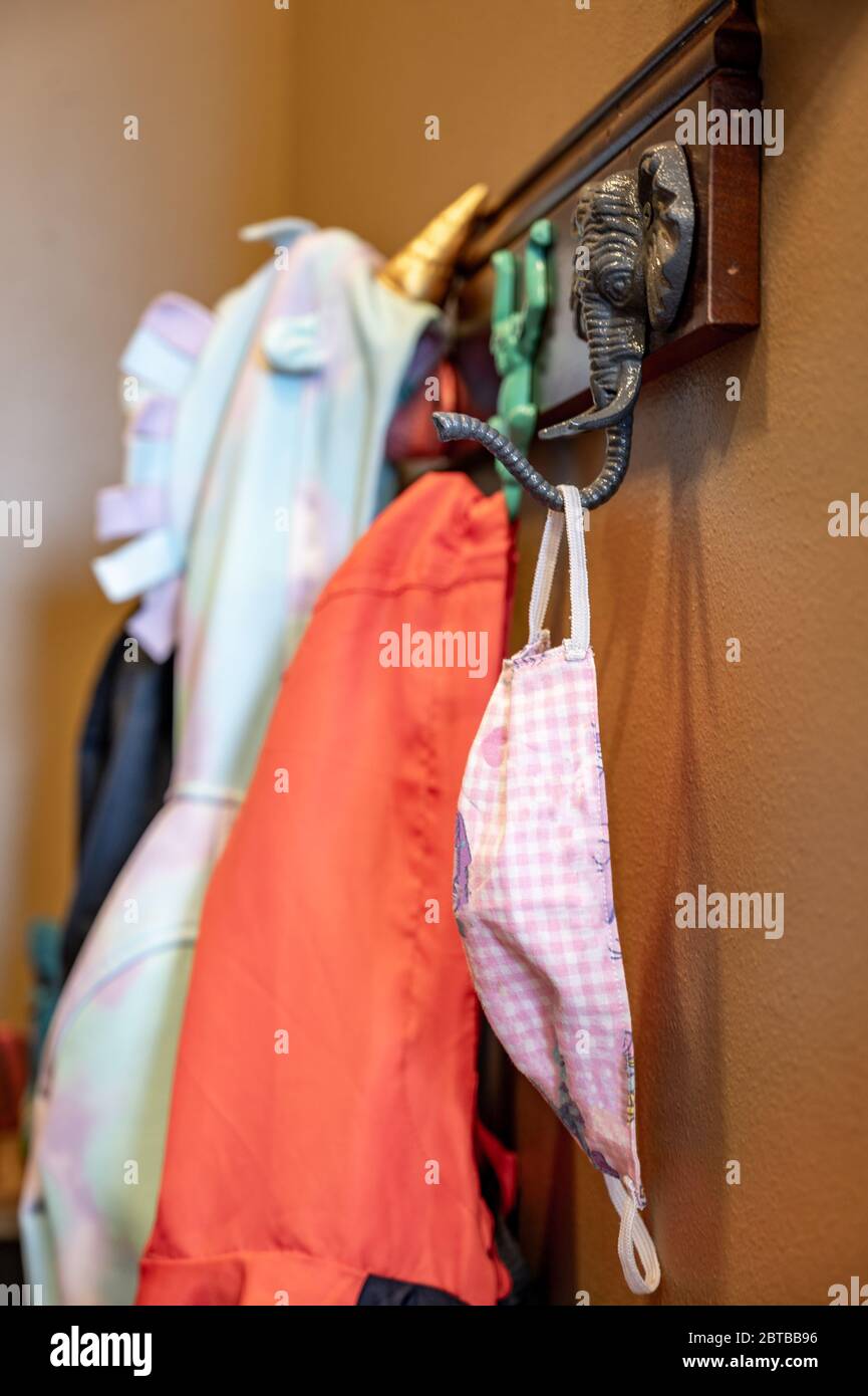 Coat hooks school hires stock photography and images Alamy