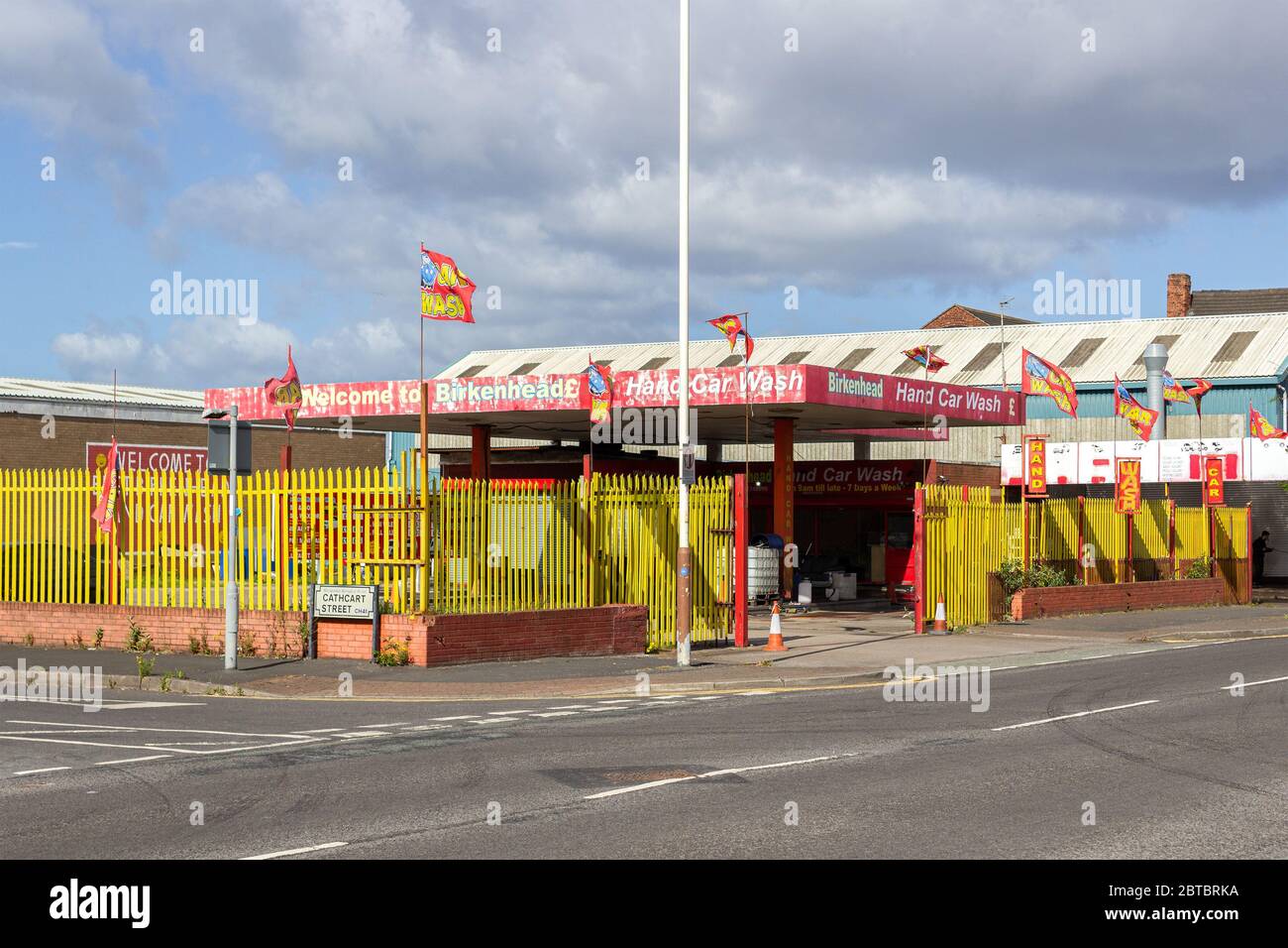 Birkenhead Car Wash, Cleveland Street, Birkenhead. Hand car wash
