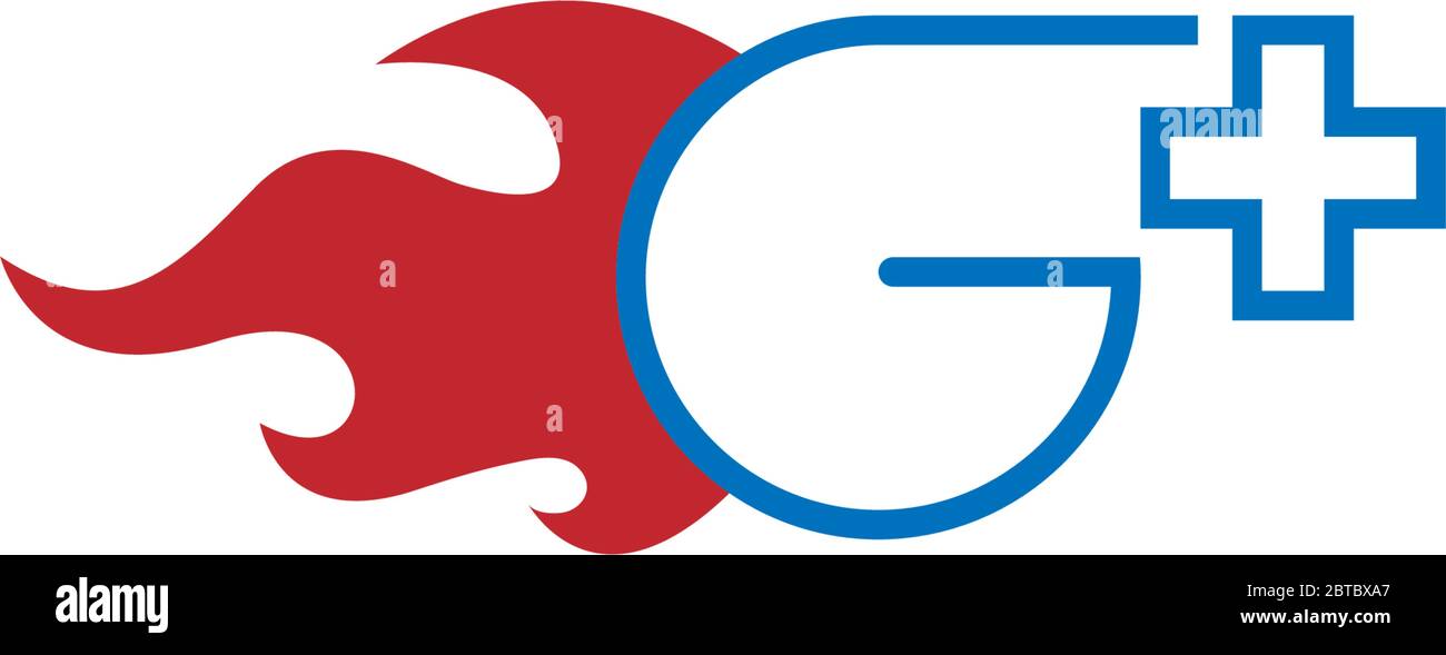 G plus connection logo icon illustration Stock Vector Image & Art - Alamy
