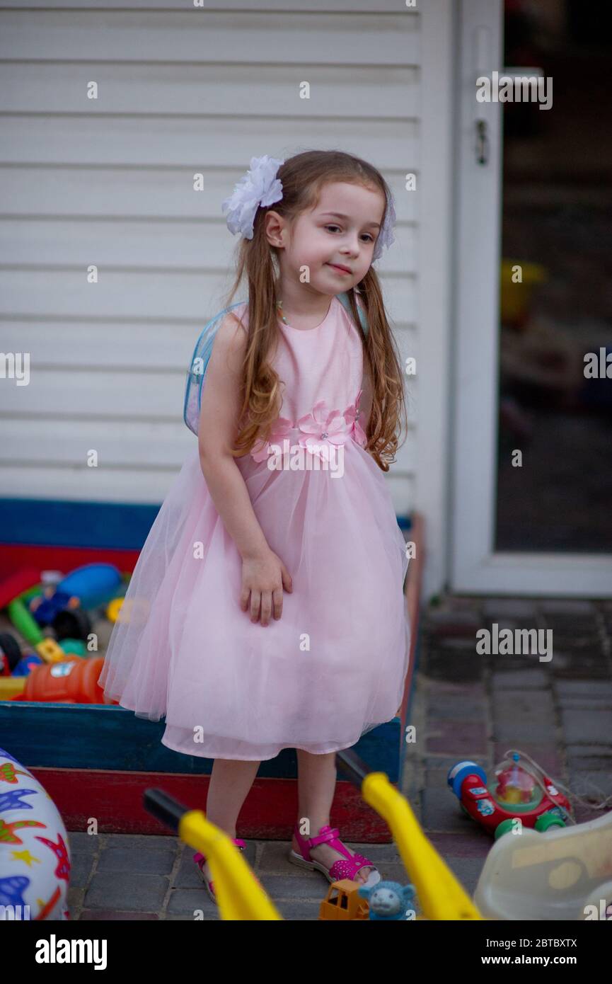Pink dress for 2025 2 year old