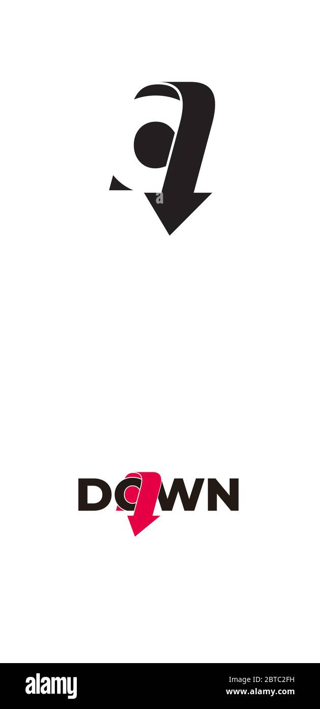 letter o motion arrow geometric logo vector Stock Vector Image & Art ...