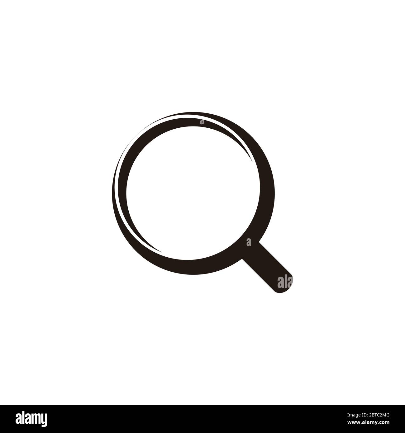 simple geometric magnify symbol decoration vector Stock Vector Image & Art Alamy