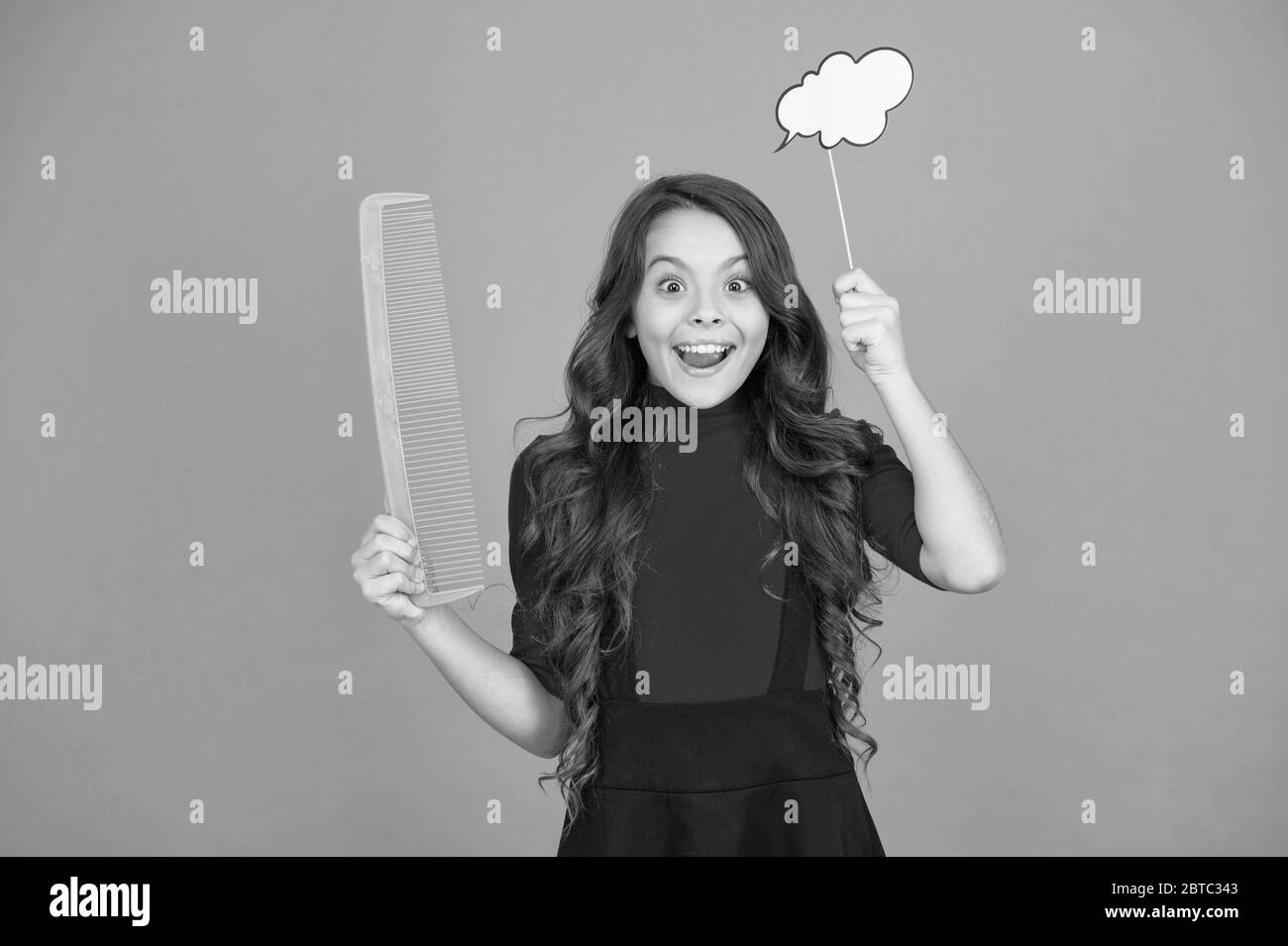 Tangled hair brush Black and White Stock Photos & Images - Alamy