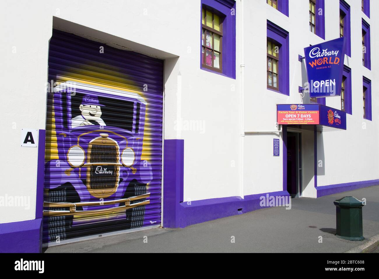Cadbury World,Dunedin,Central Business District,Otago District,South Island,New Zealand Stock Photo