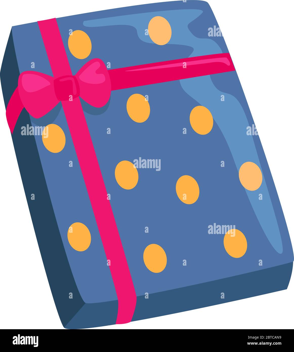 Blue box present paper hi-res stock photography and images - Alamy