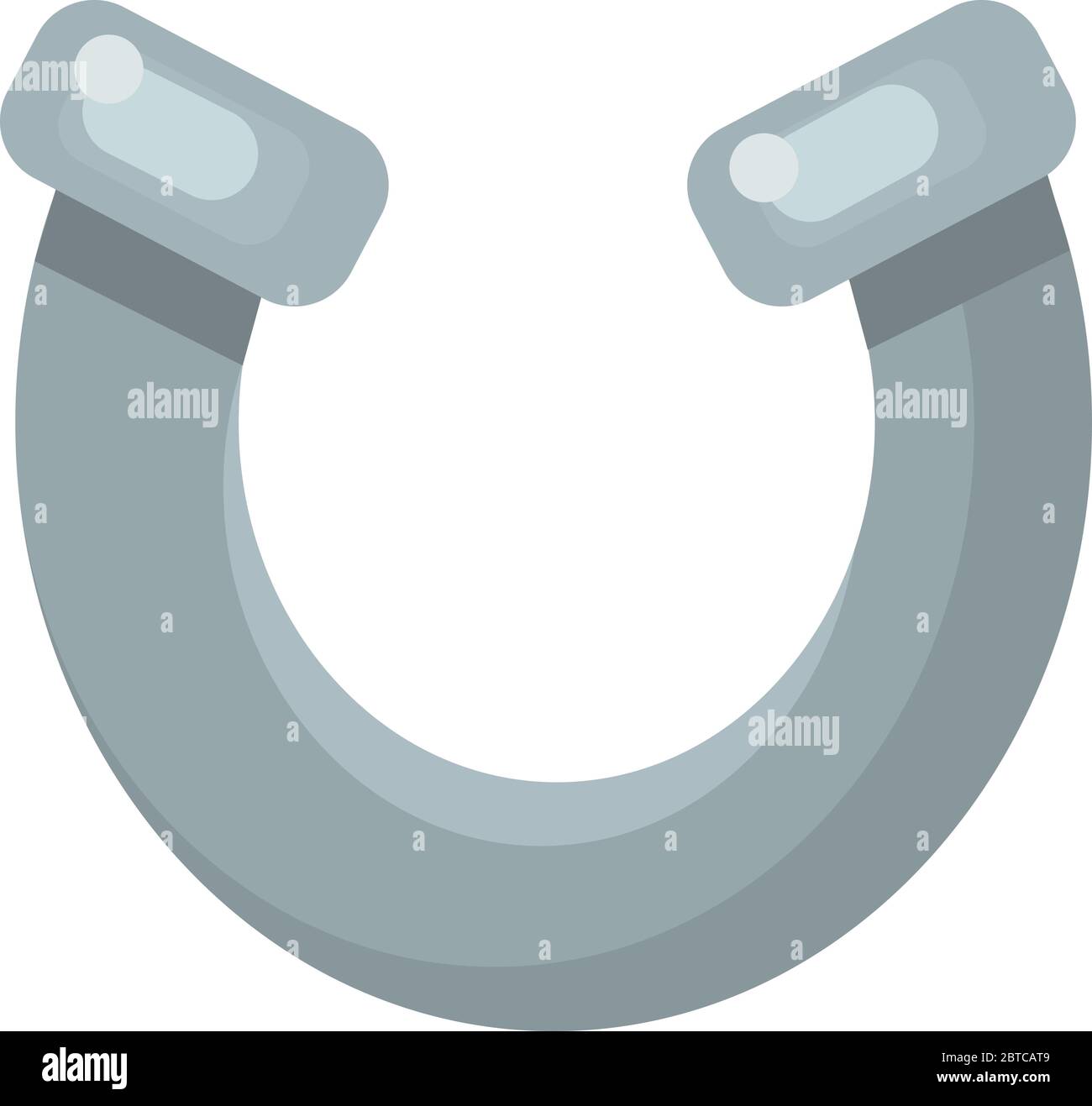 Horseshoe , illustration, vector on white background Stock Vector