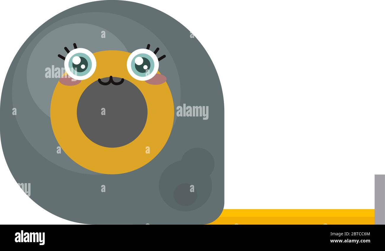 Measuring tape , illustration, vector on white background Stock Vector ...