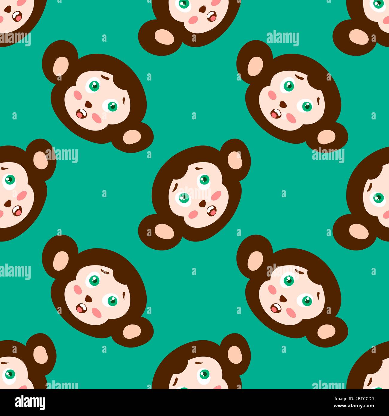 Monkeys vector vectors hi-res stock photography and images - Alamy