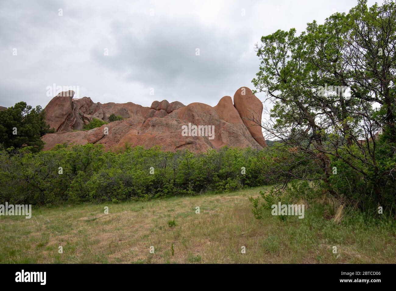Red Rocks Roxburgh Park Red Rocks of Roxborough State Park May 24, 2020 Stock Photo - Alamy