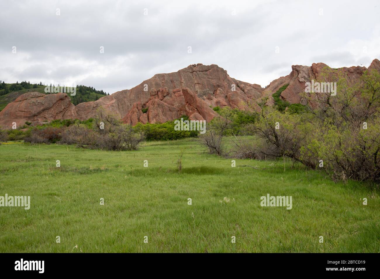 Red Rocks Roxburgh Park Red Rocks of Roxborough State Park May 24, 2020 Stock Photo - Alamy