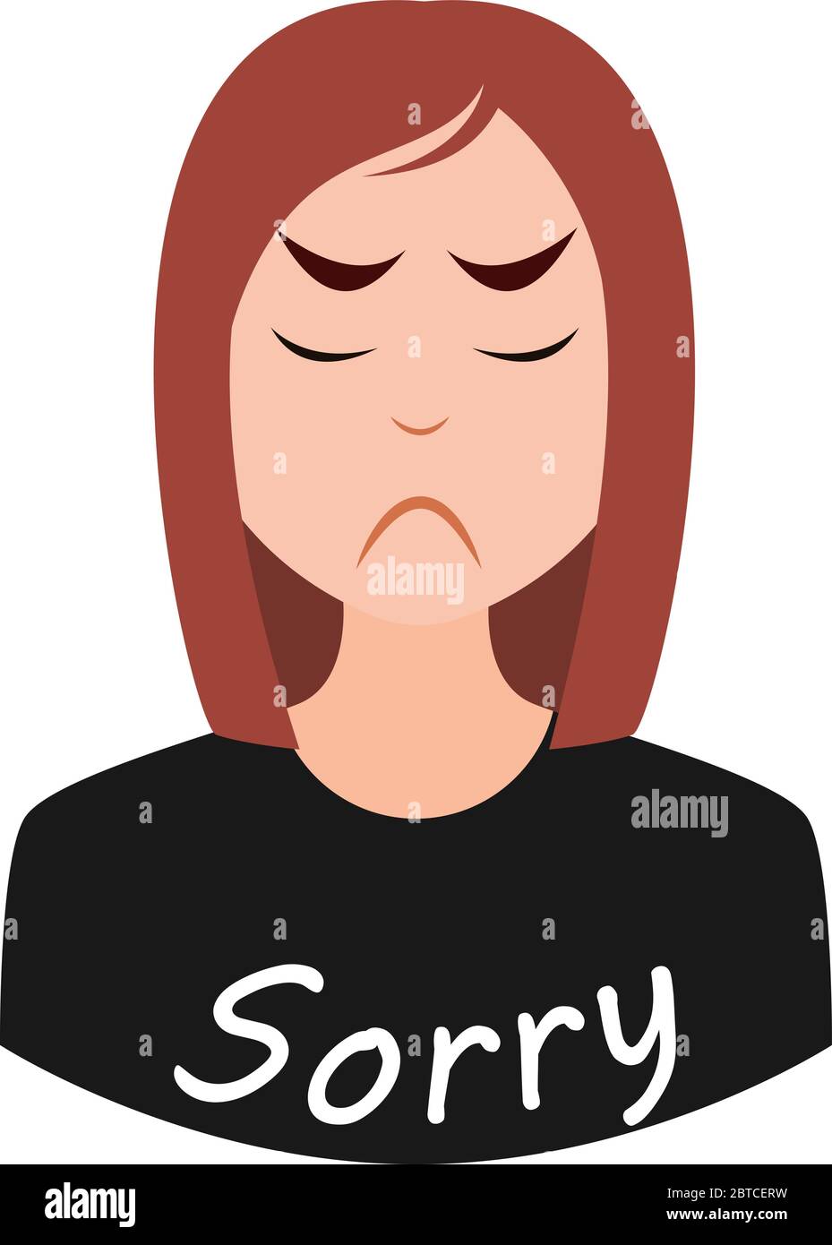 Feeling sorry Cut Out Stock Images & Pictures - Alamy