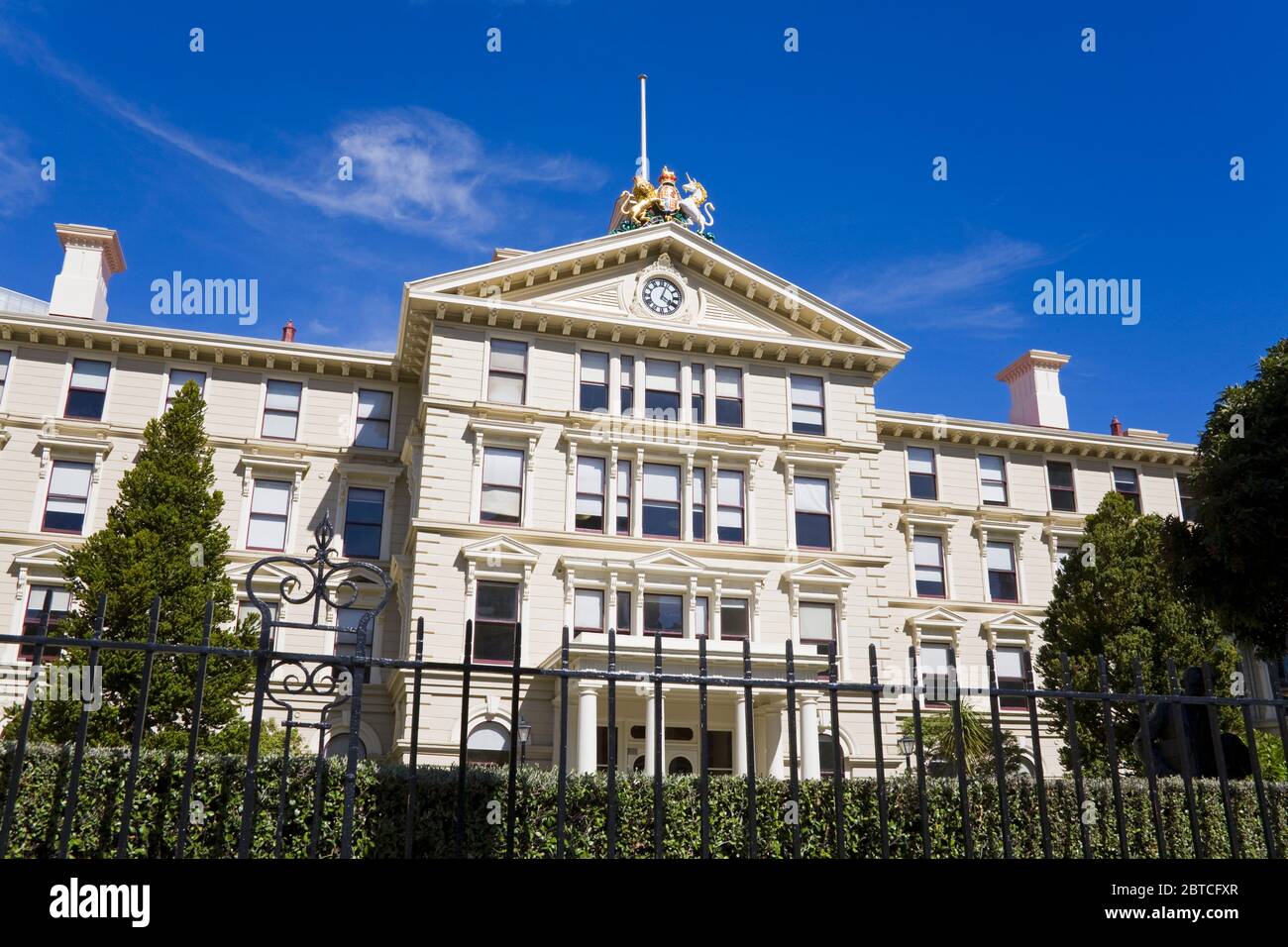 Law School  (Old Government Buildings) in Victoria University,Wellington City,North Island,New Zealand Stock Photo