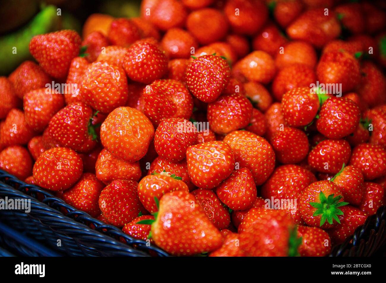 Strawberries In Store The berries strawberries in the store Stock Photo - Alamy