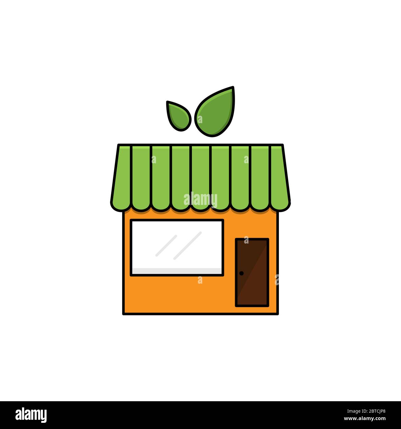 store fruit vector design template illustration Stock Vector