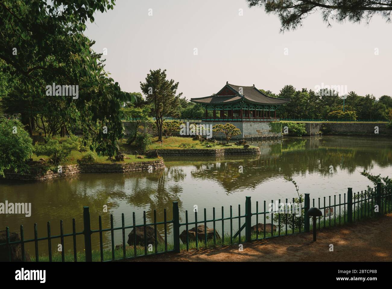 Gyeongju, South Korea - 22 May 2020: Donggung Palace and Wolji Pond, formerly known as Anapji is another popular destination in Gyeongju. Stock Photo