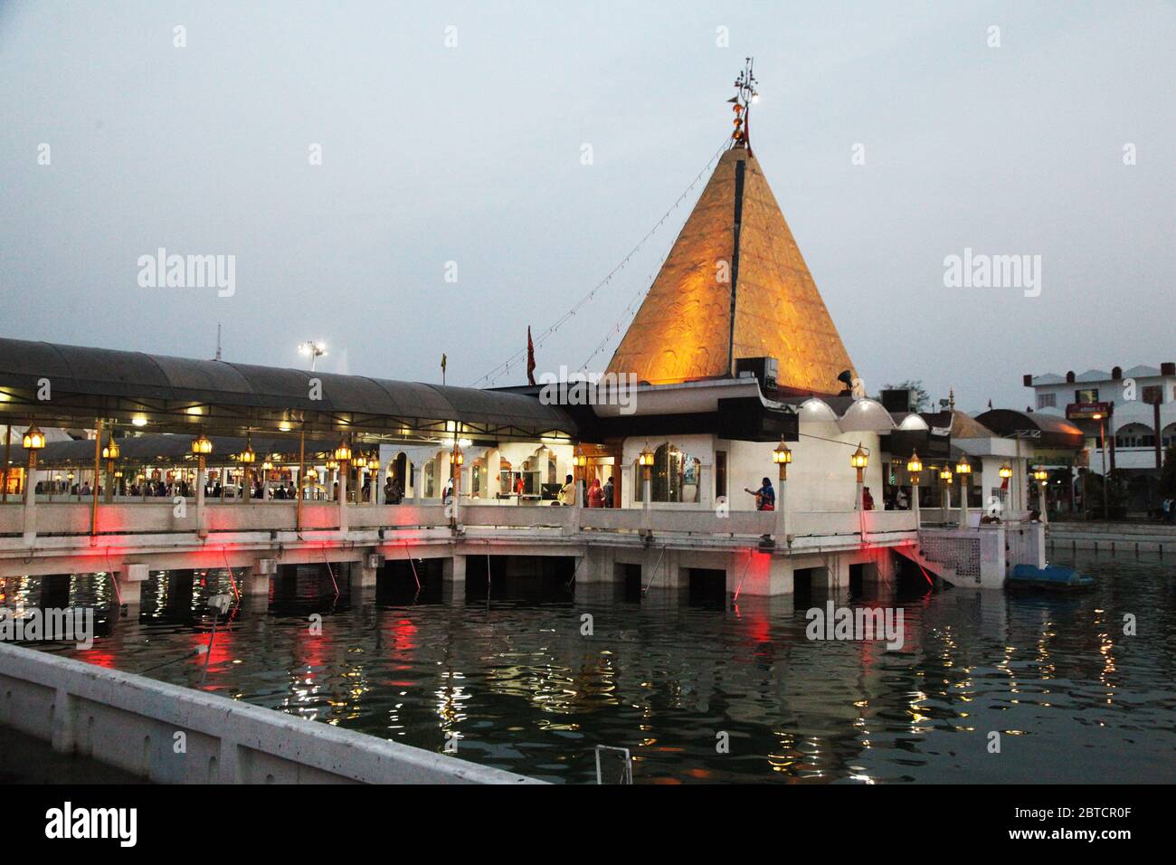 Devi Talab Mandir Temple, Shree Devi Talab Temple, Goddess Talab Temple In Jalandhar, Incredible India, (Photo Copyright © Saji Maramon) Stock Photo