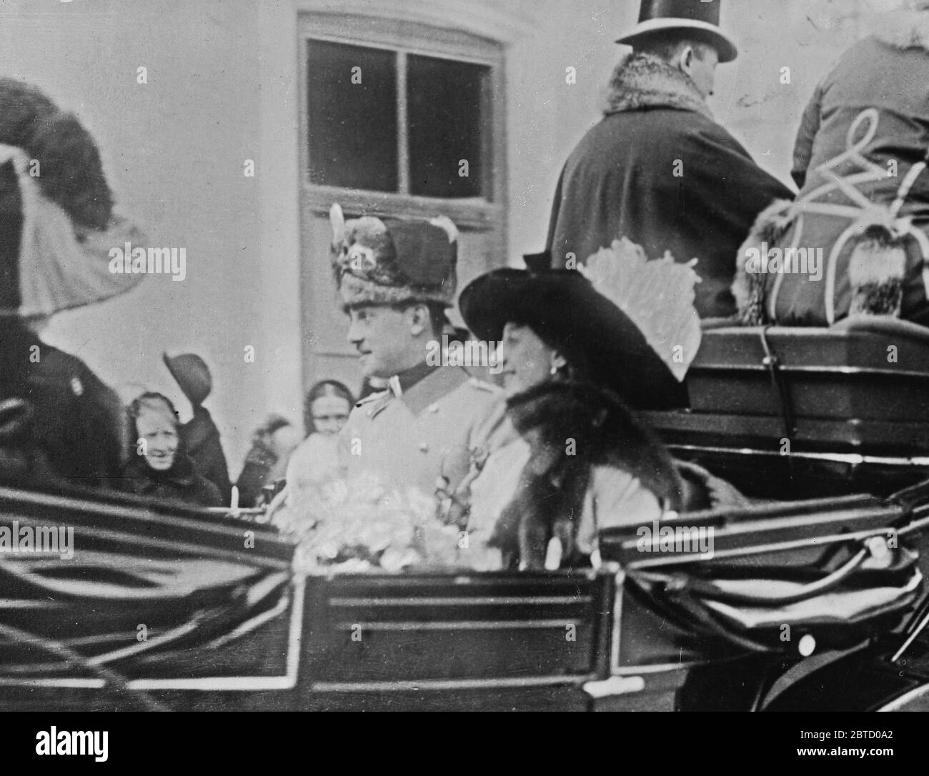 Princess Victoria Louise and Prince Ernest August ca. 1910-1915 Stock Photo