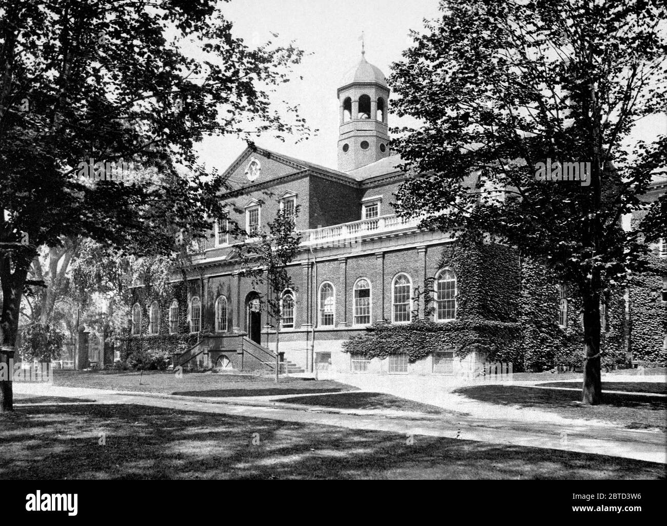 Harvard House, Harvard University ca. 1899 Stock Photo