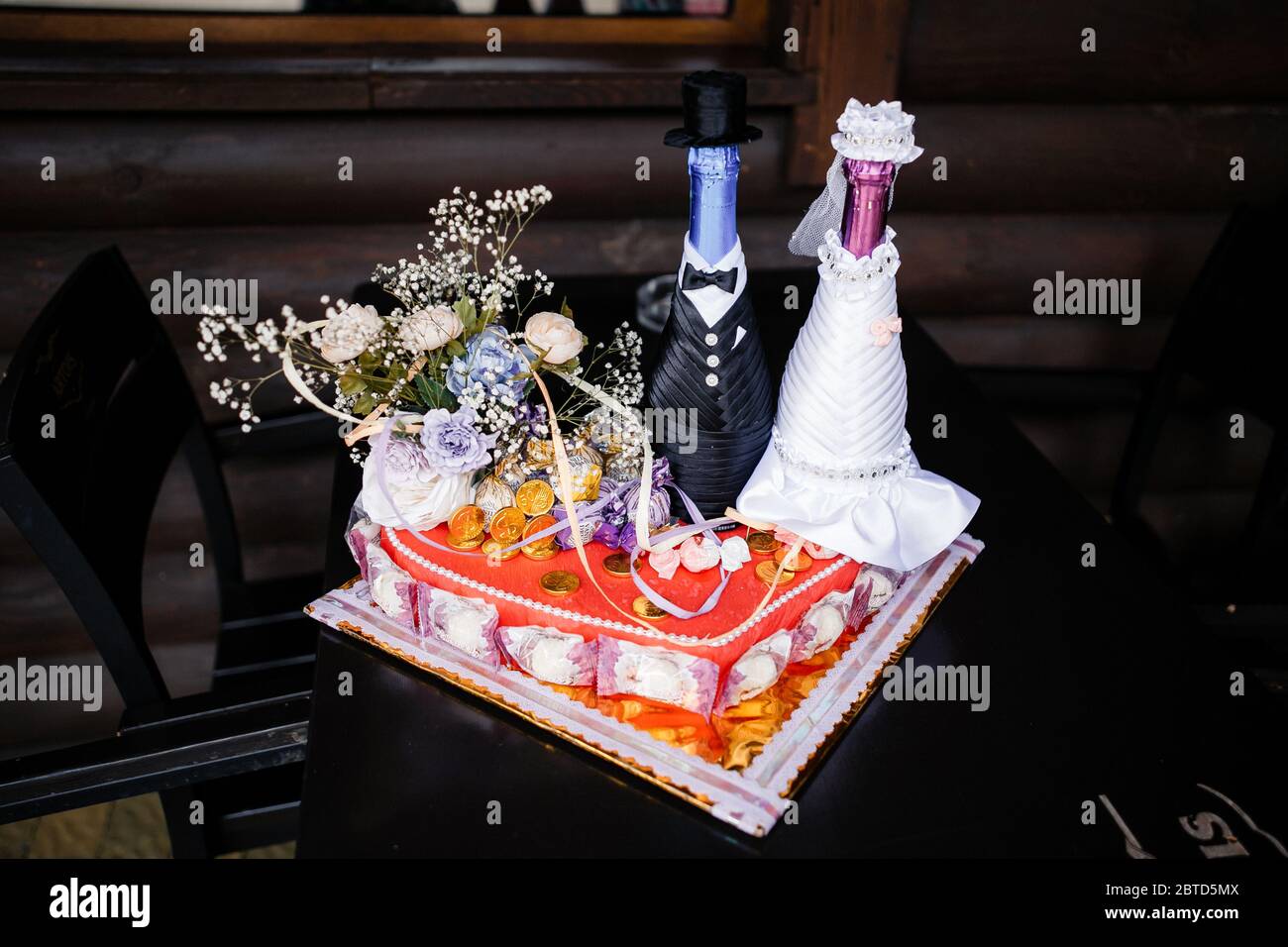 Wedding accessories of bride and groom in wedding day Stock Photo Alamy