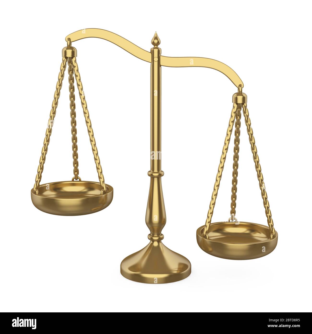 Balance Scale Isolated Stock Photo, Picture and Royalty Free Image. Image  147727452.