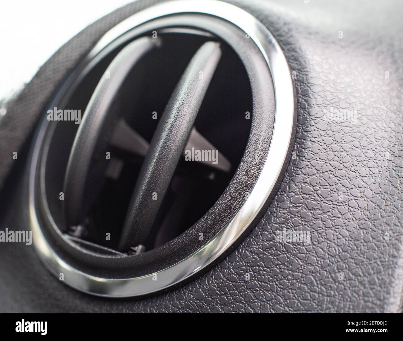 automobile modern deflector from which blows with fresh air and heat. Bad odor problem from the