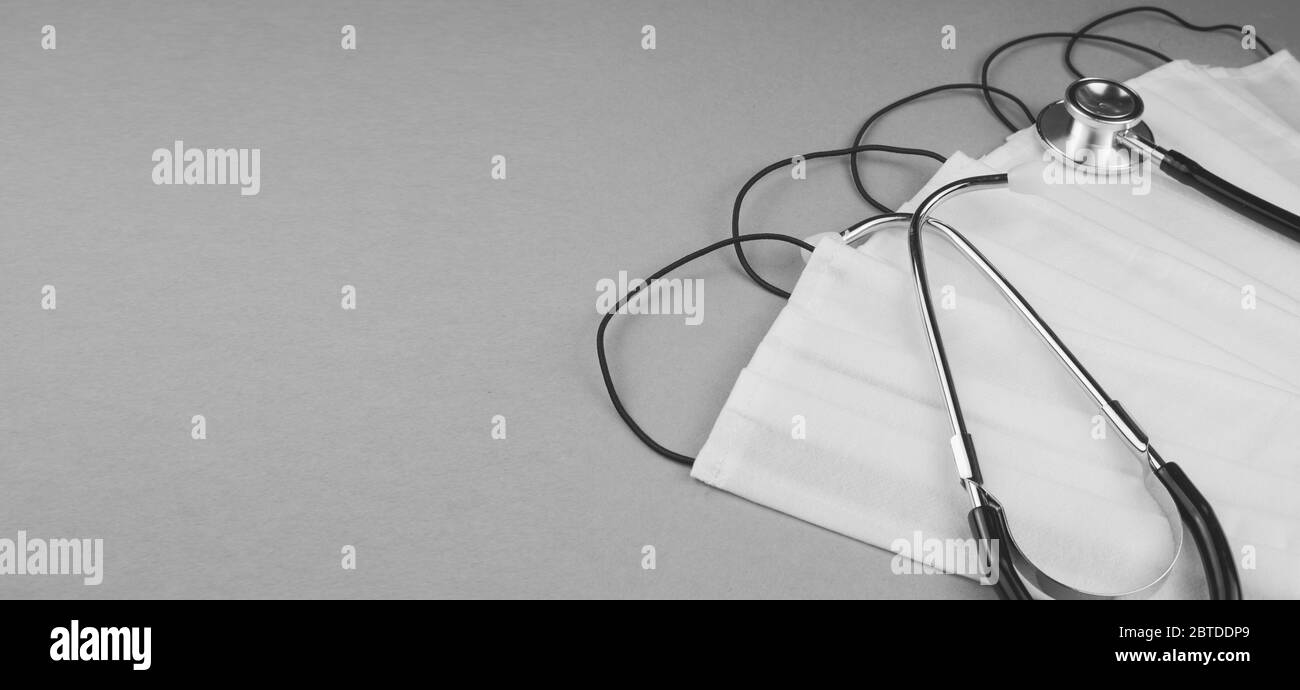 Top view blue mask Black and White Stock Photos & Images - Alamy