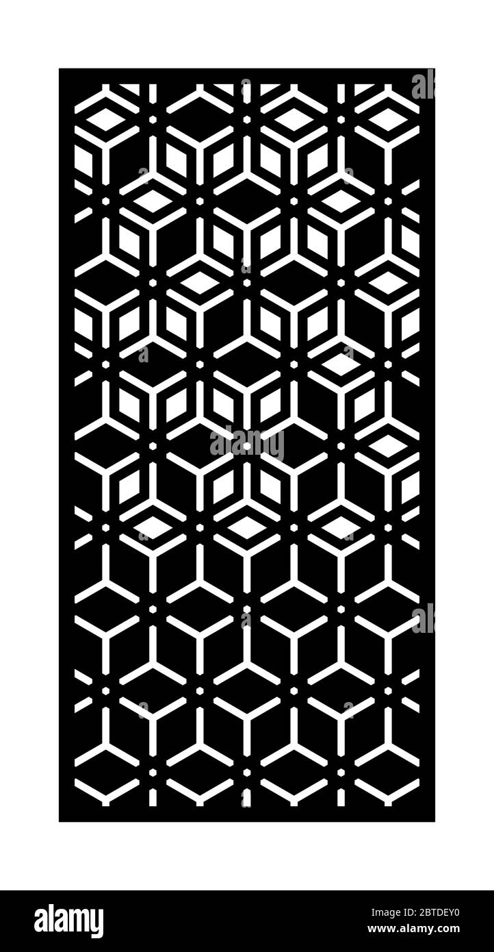 Modern laser cut pattern hi-res stock photography and images - Alamy