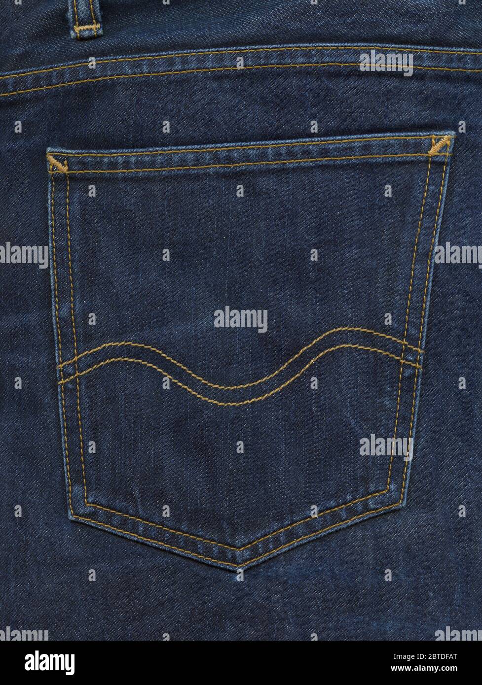 Blue denim pants pocket texture background Stock Photo - Alamy