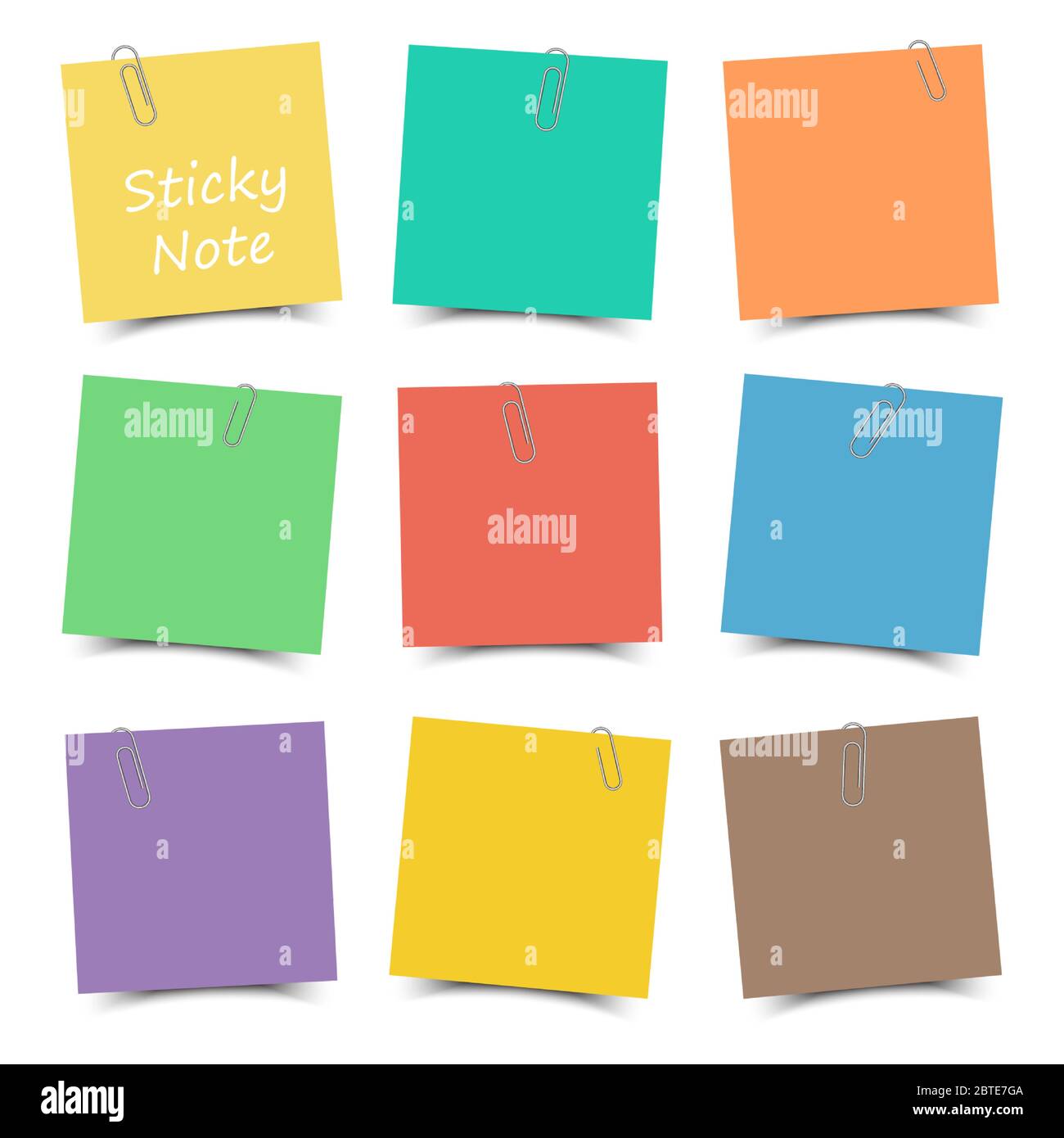 Yellow paste paper Stock Vector Images - Alamy