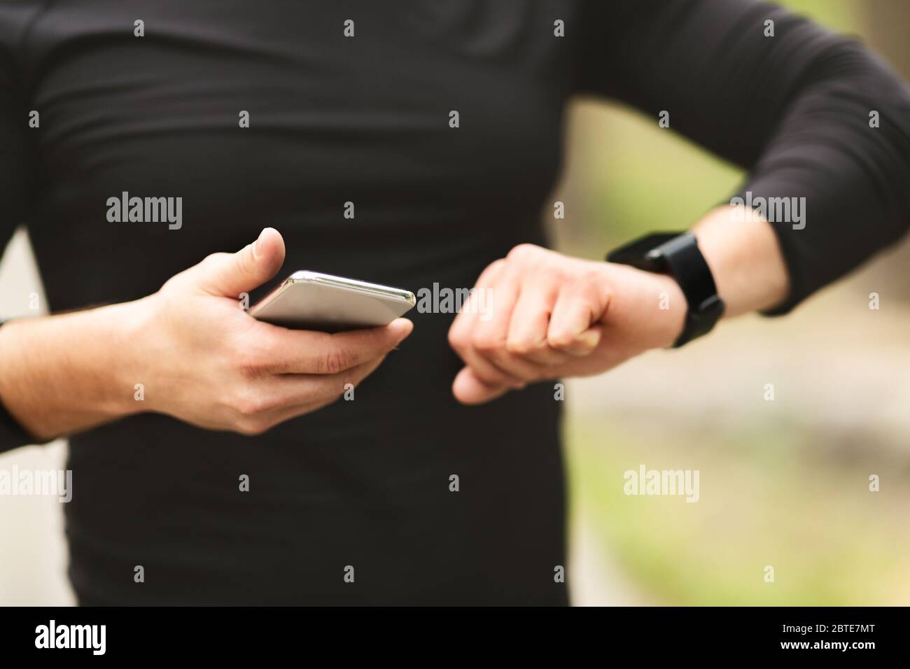 Wrist watch outside man hi-res stock photography and images - Alamy
