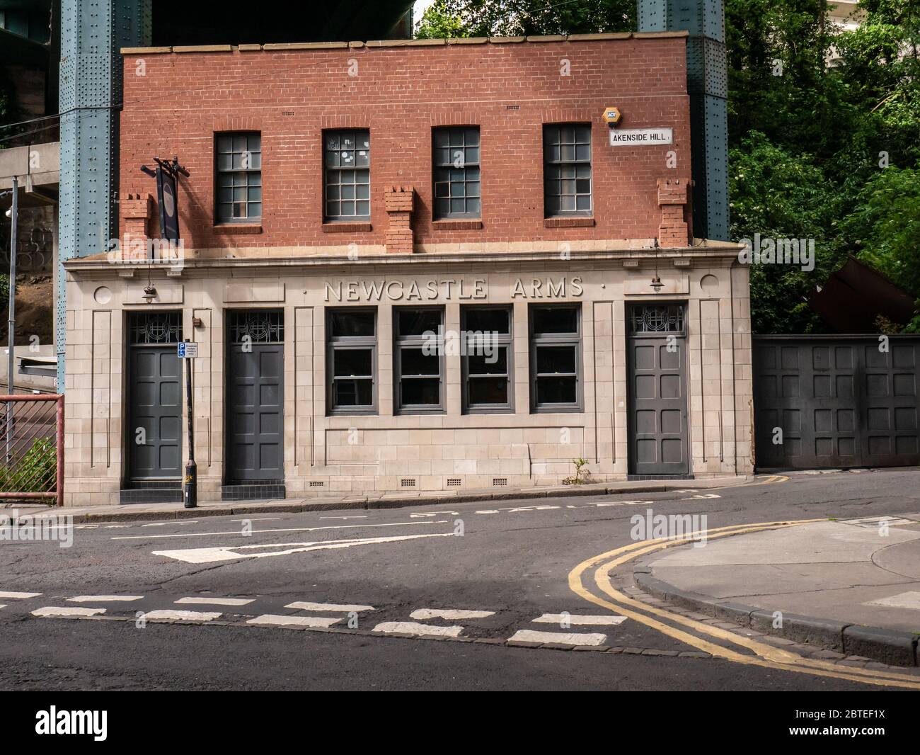 Newcastle Arms Pub, Newcastle Quayside Stock Photo Alamy