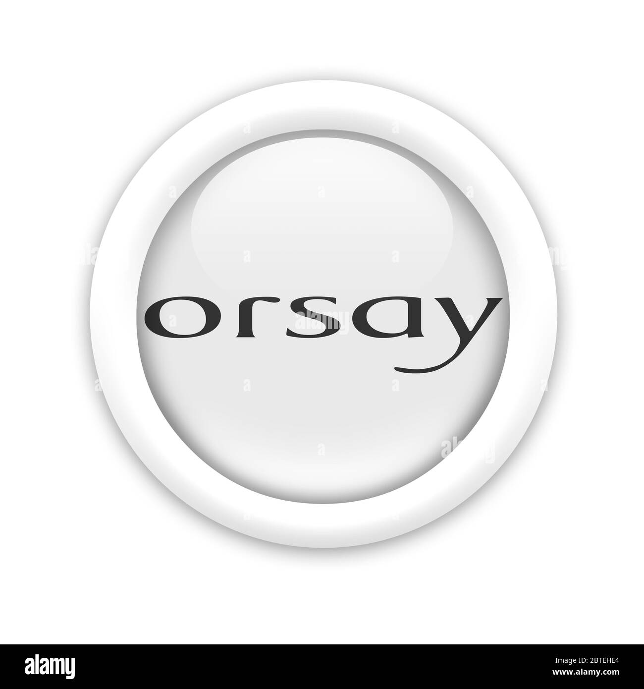 Orsay logo Stock Photo