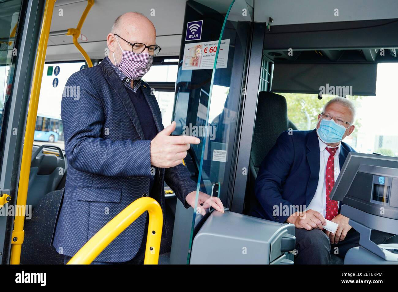 Sinsheim Germany 25th May Winfried Hermann L Bundnis 90 Die Grunen Baden Wurttemberg S Minister Of