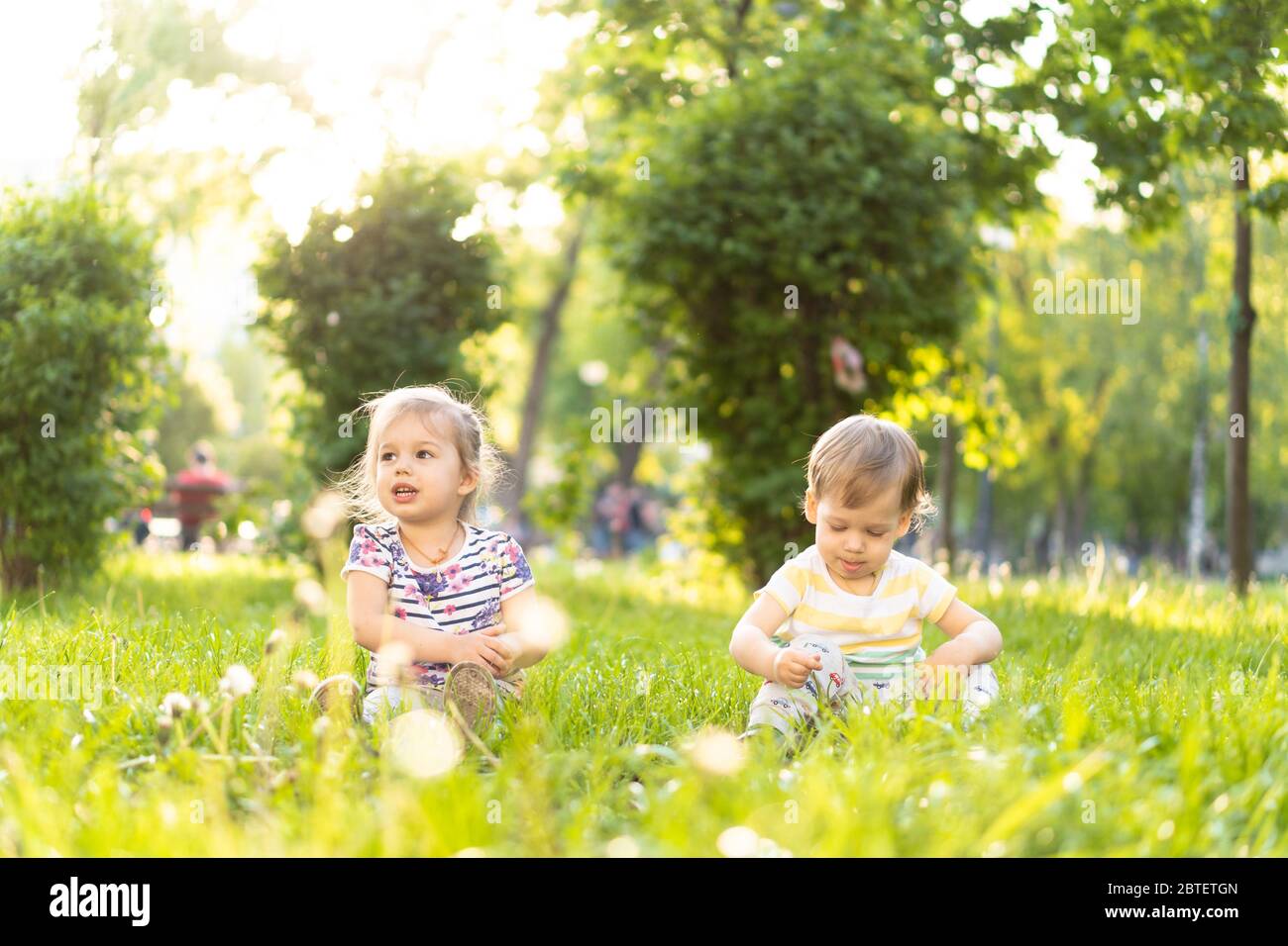 Boy Girl Twins Babies High Resolution Stock Photography And Images Alamy