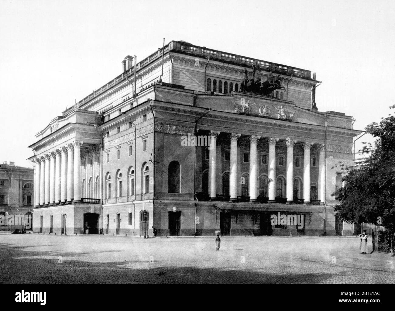 Alexander Theatre, St. Petersburg, Russia ca. 1890-1900 Stock Photo - Alamy