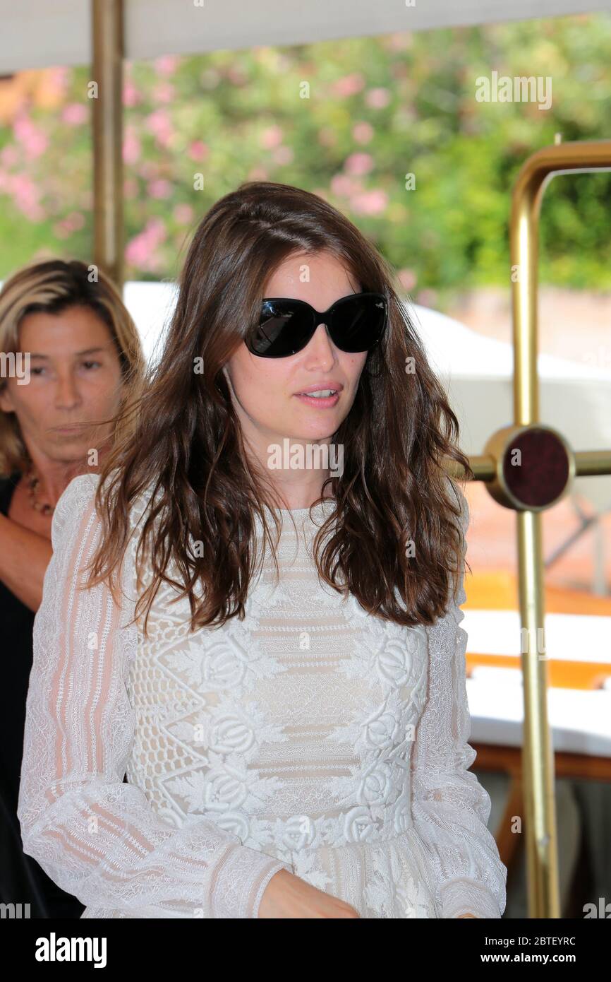 VENICE, ITALY - AUGUST 28: Actress Laetitia Casta attends The 69th Venice International Film Festival at Excelsior Hotel on August 28, 2012 in Venice Stock Photo