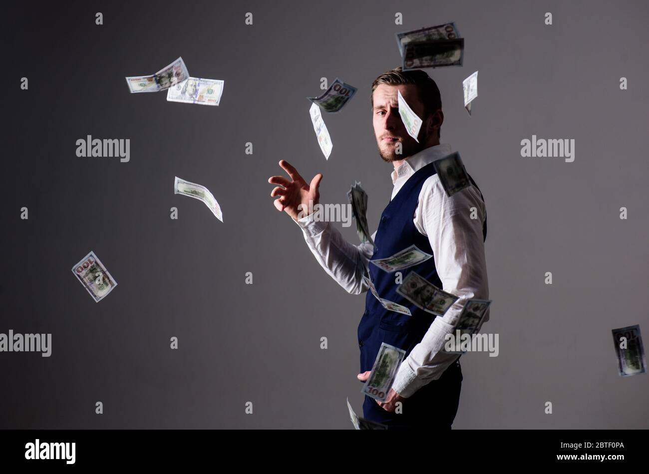 Throwing Money High Resolution Stock Photography and Images - Alamy