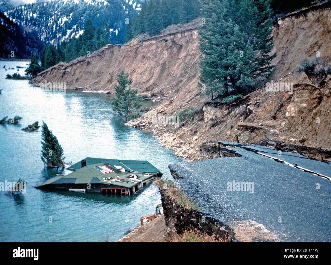Quake lake montana hires stock photography and images Alamy