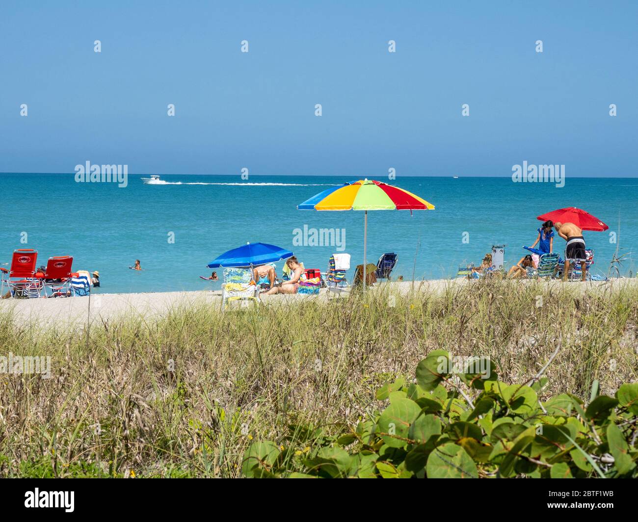 Manasota Beach on Manasota Key on the Gulf of Mexico in Englewood
