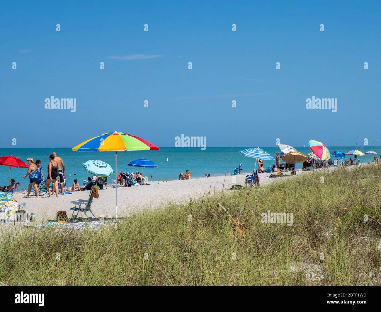 Manasota Beach on Manasota Key on the Gulf of Mexico in Englewood